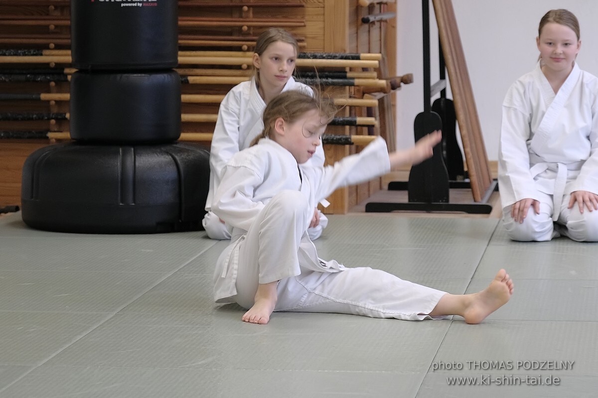 Aikido-Kids Kyû Prüfungen 19.3.2024