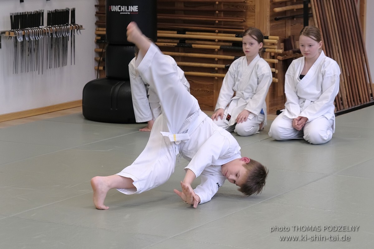 Aikido-Kids Kyû Prüfungen 19.3.2024