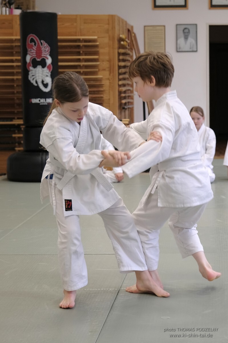 Aikido-Kids Kyû Prüfungen 19.3.2024