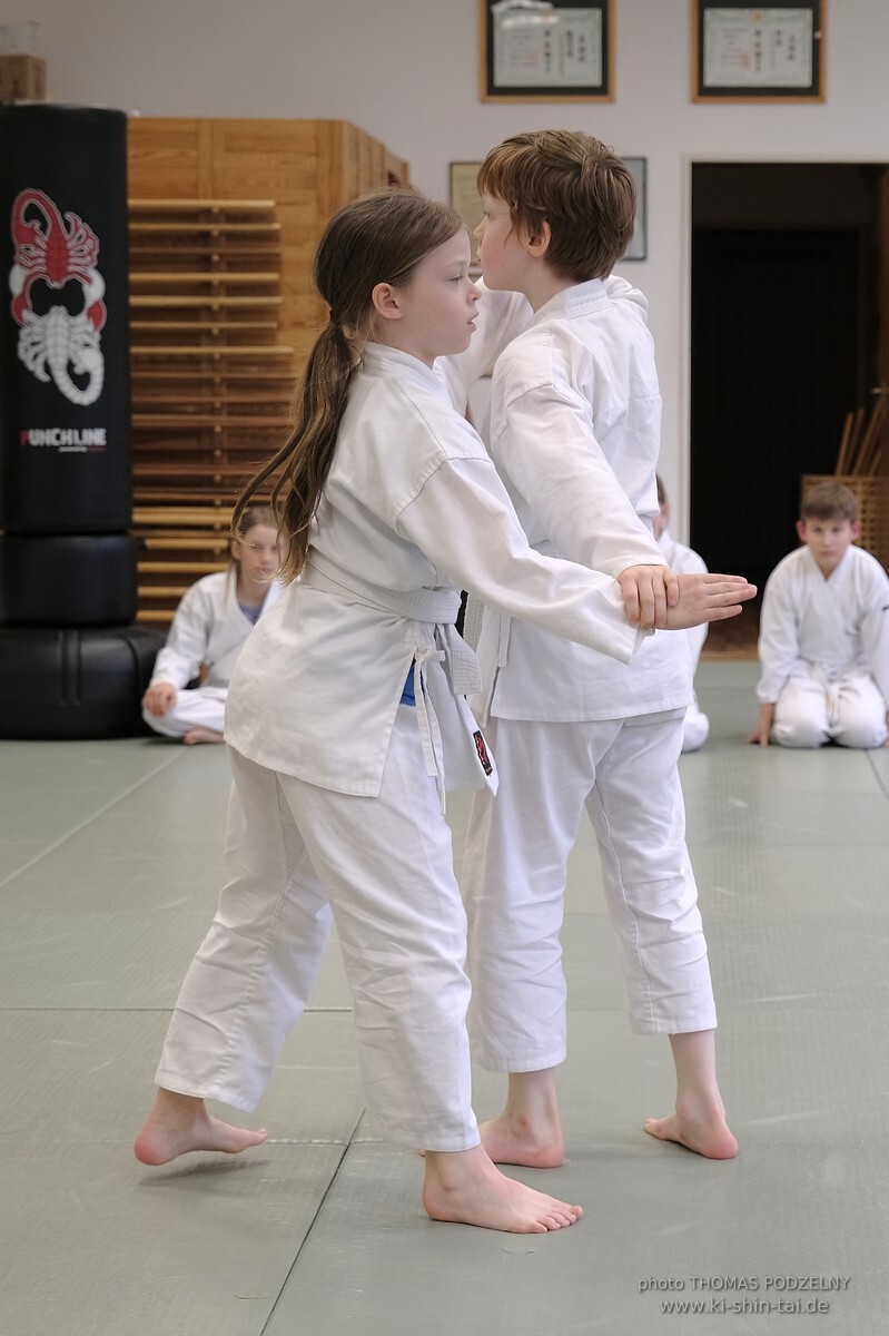 Aikido-Kids Kyû Prüfungen 19.3.2024