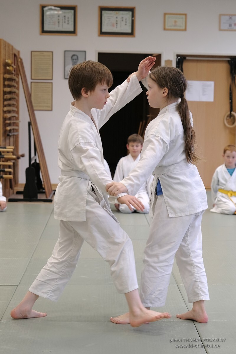 Aikido-Kids Kyû Prüfungen 19.3.2024