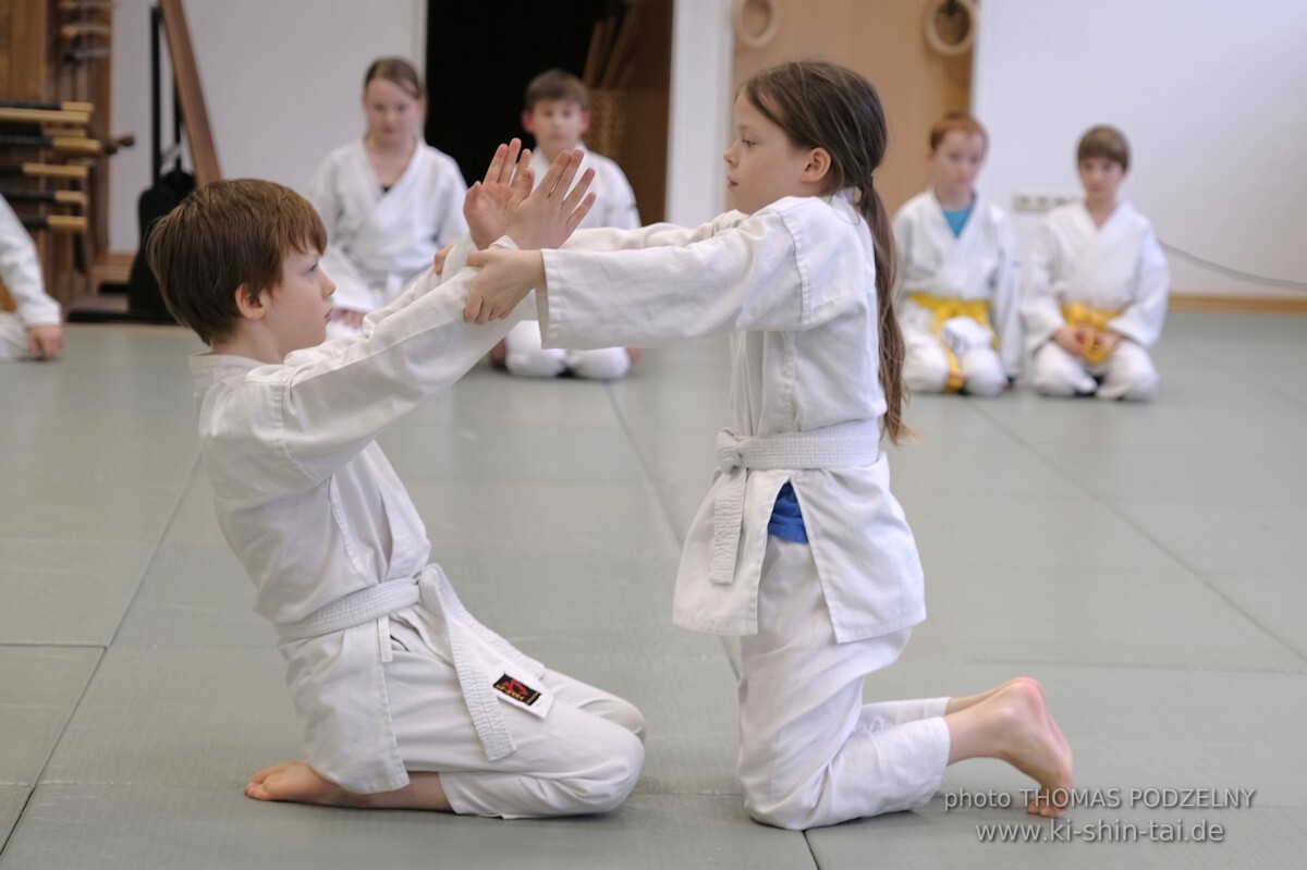 Aikido-Kids Kyû Prüfungen 19.3.2024