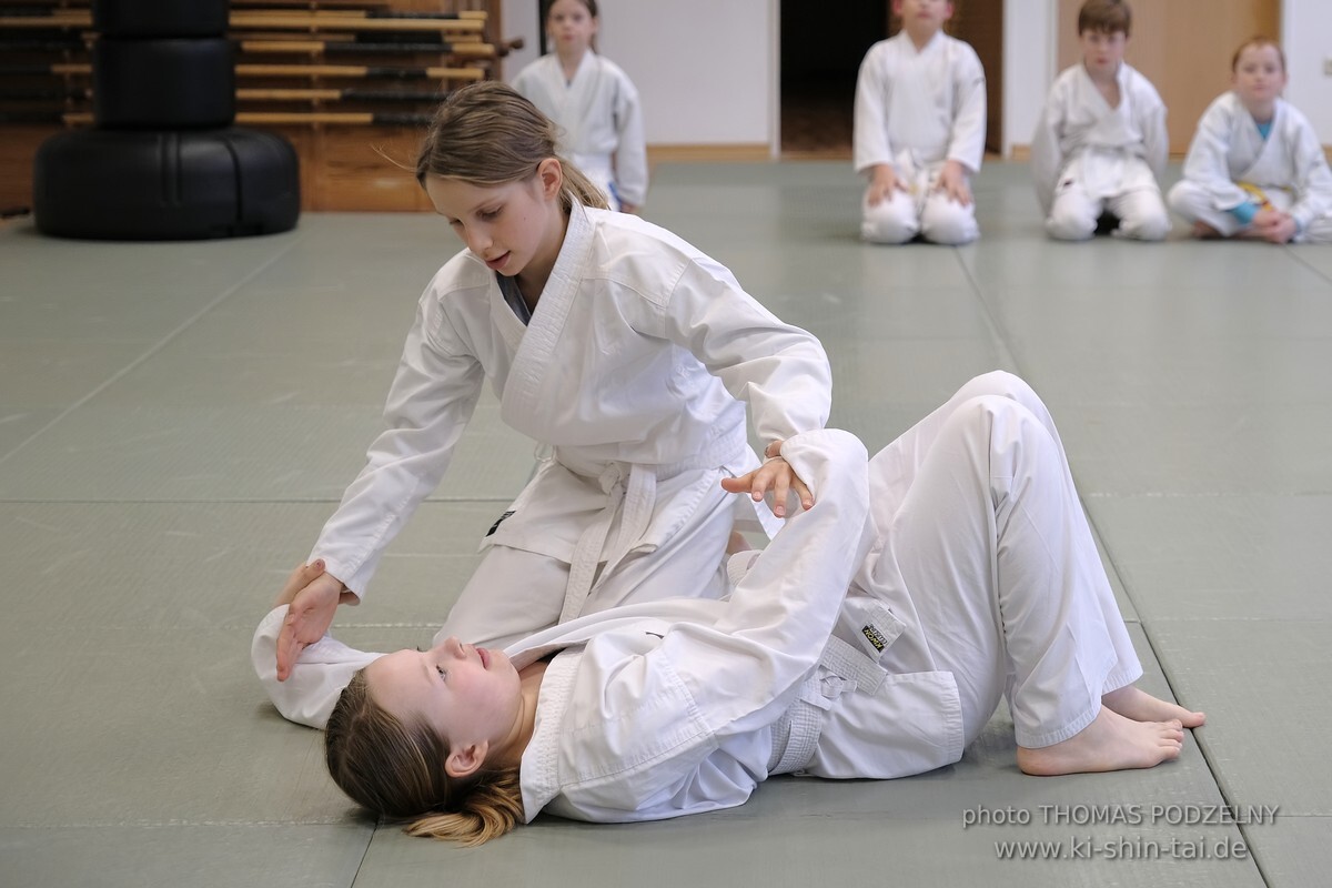 Aikido-Kids Kyû Prüfungen 19.3.2024