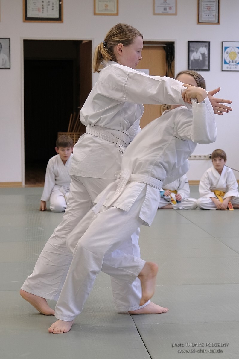 Aikido-Kids Kyû Prüfungen 19.3.2024