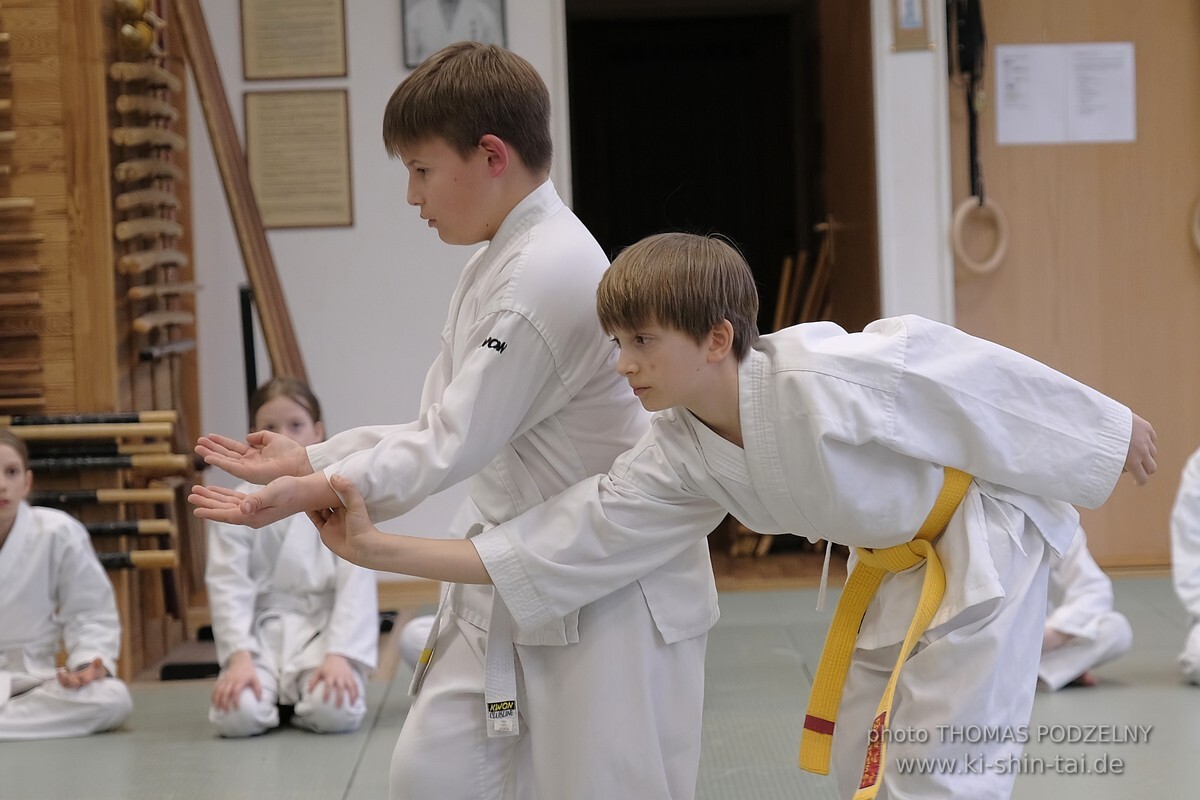 Aikido-Kids Kyû Prüfungen 19.3.2024