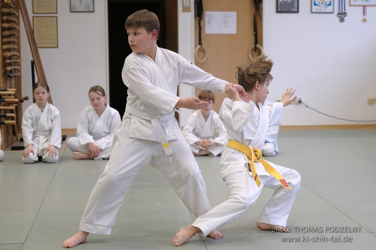 Aikido-Kids Kyû Prüfungen 19.3.2024