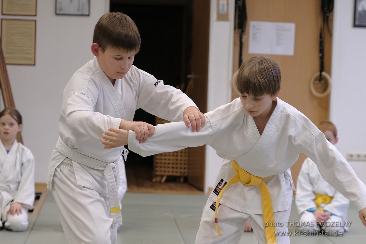 Aikido-Kids Kyû Prüfungen 19.3.2024