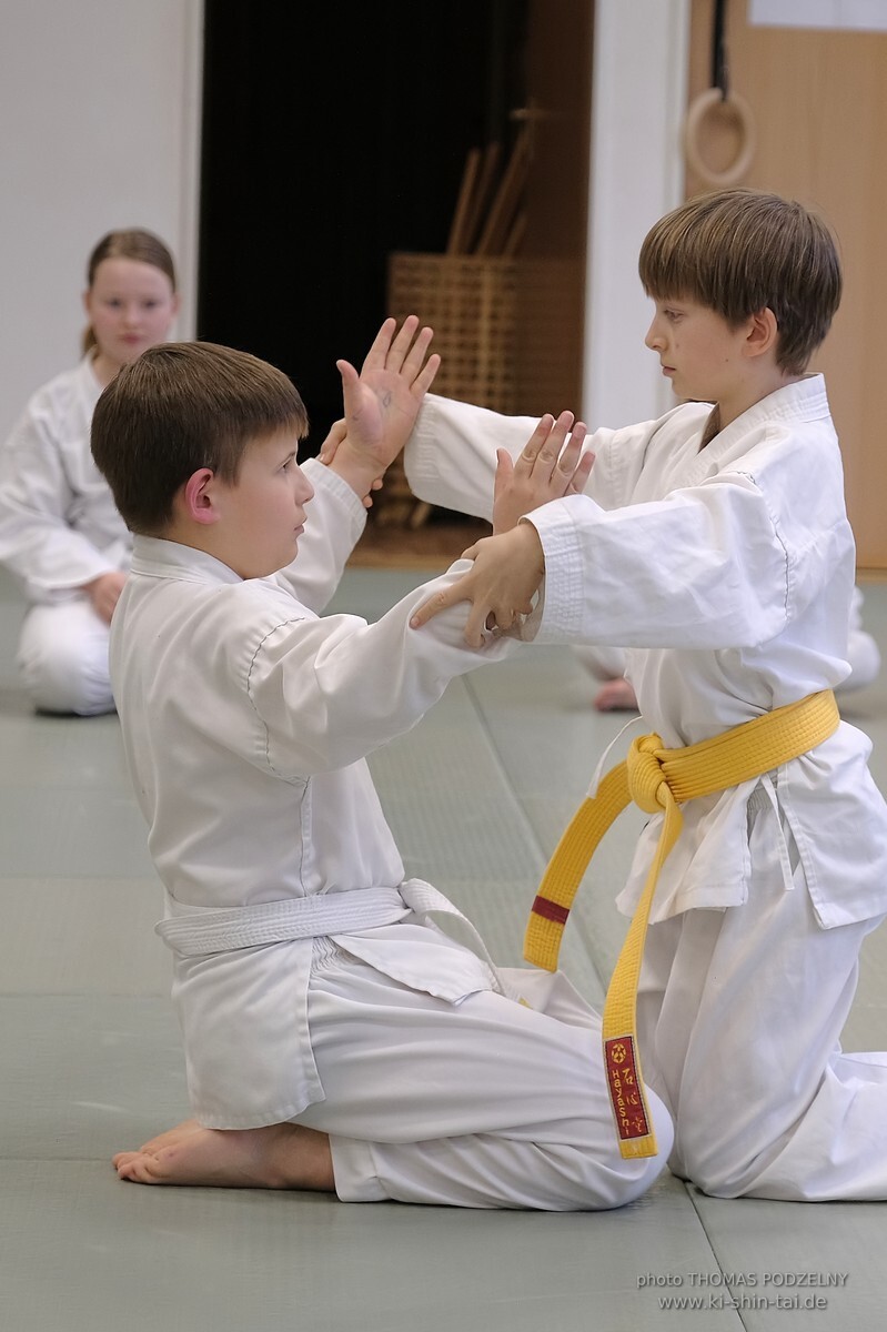 Aikido-Kids Kyû Prüfungen 19.3.2024