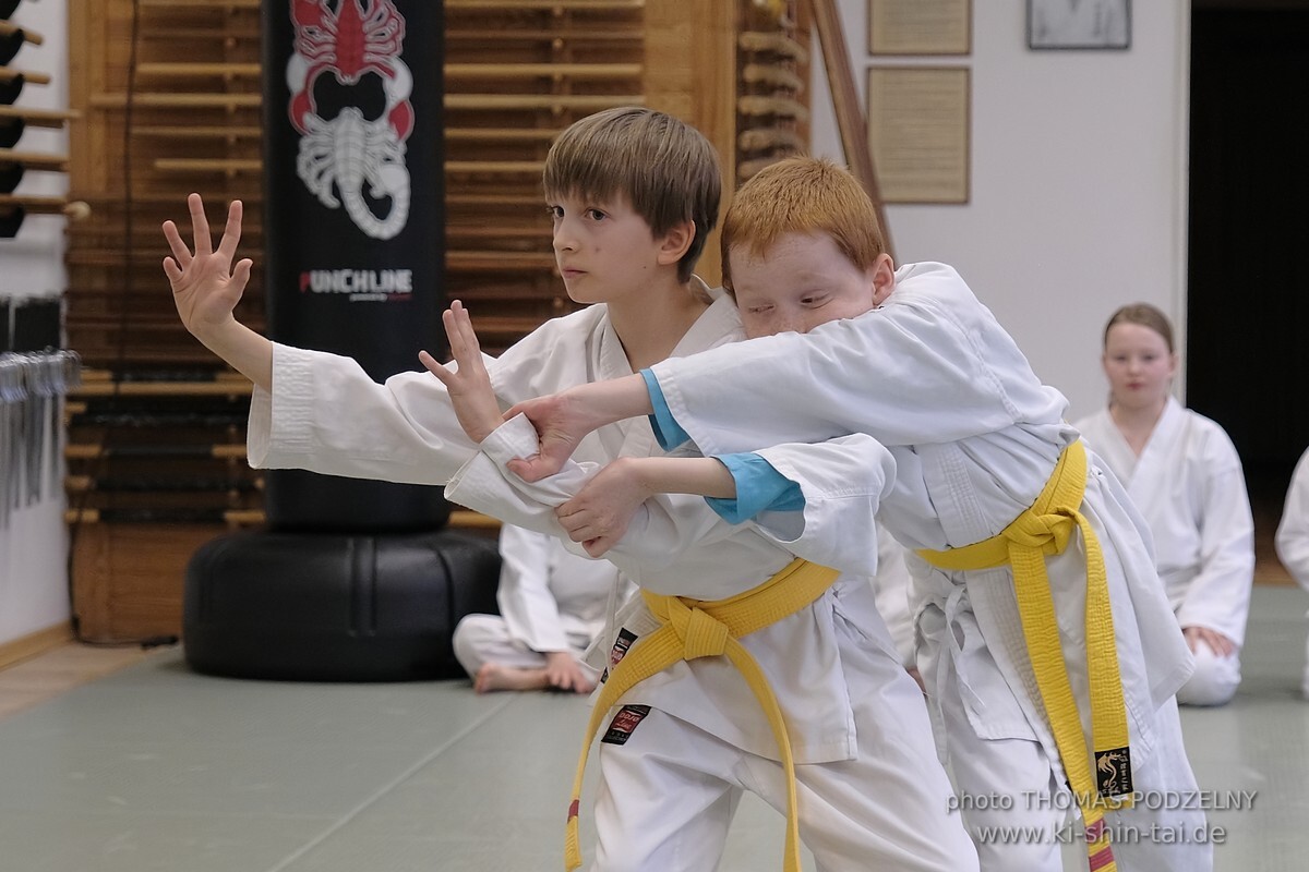 Aikido-Kids Kyû Prüfungen 19.3.2024