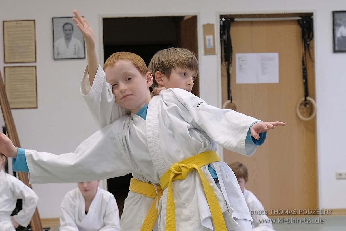 Aikido-Kids Kyû Prüfungen 19.3.2024