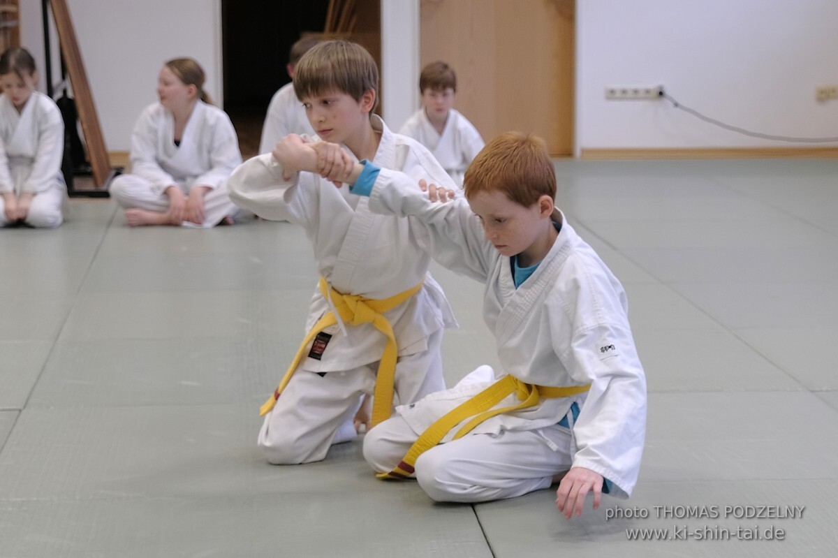 Aikido-Kids Kyû Prüfungen 19.3.2024