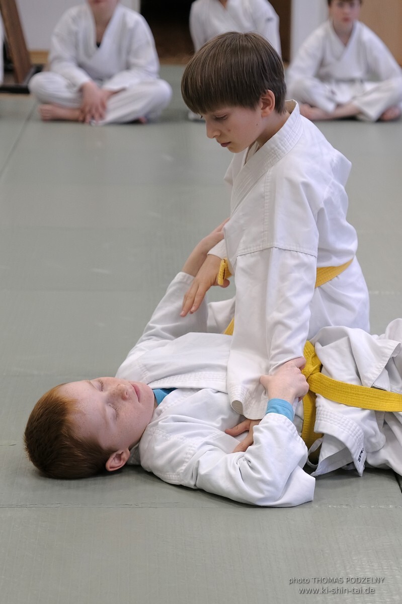 Aikido-Kids Kyû Prüfungen 19.3.2024