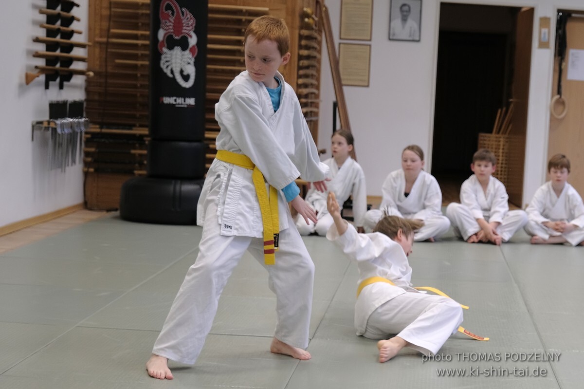 Aikido-Kids Kyû Prüfungen 19.3.2024