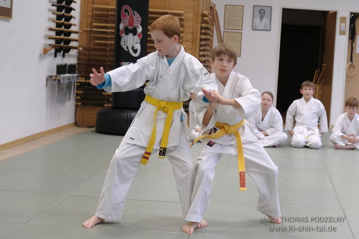 Aikido-Kids Kyû Prüfungen 19.3.2024