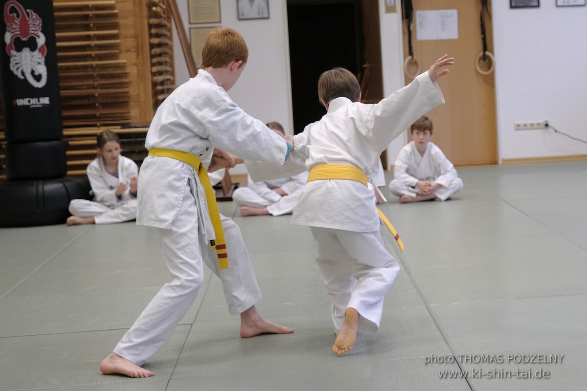 Aikido-Kids Kyû Prüfungen 19.3.2024