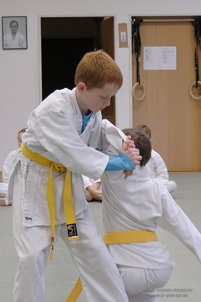 Aikido-Kids Kyû Prüfungen 19.3.2024