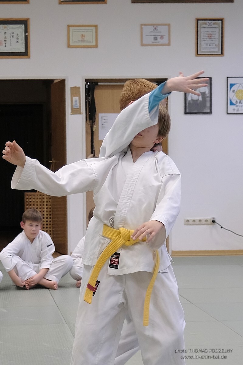 Aikido-Kids Kyû Prüfungen 19.3.2024