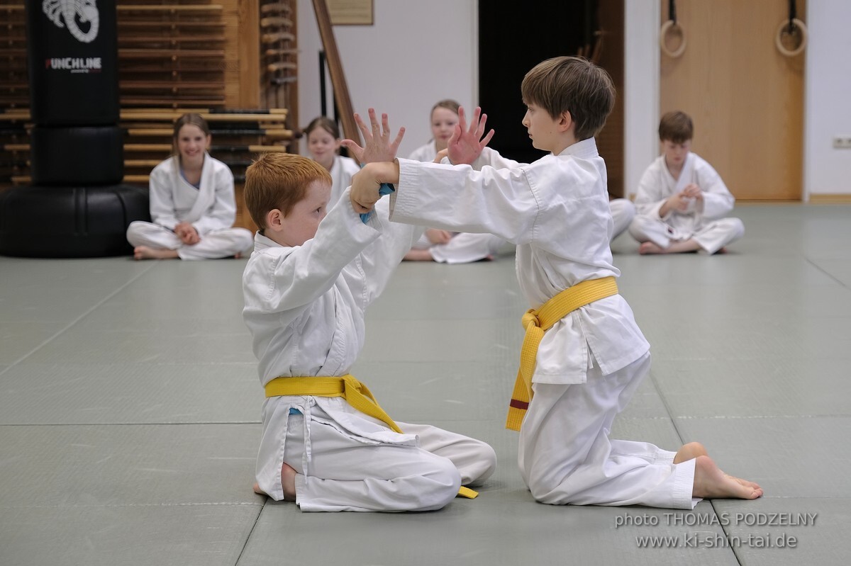 Aikido-Kids Kyû Prüfungen 19.3.2024