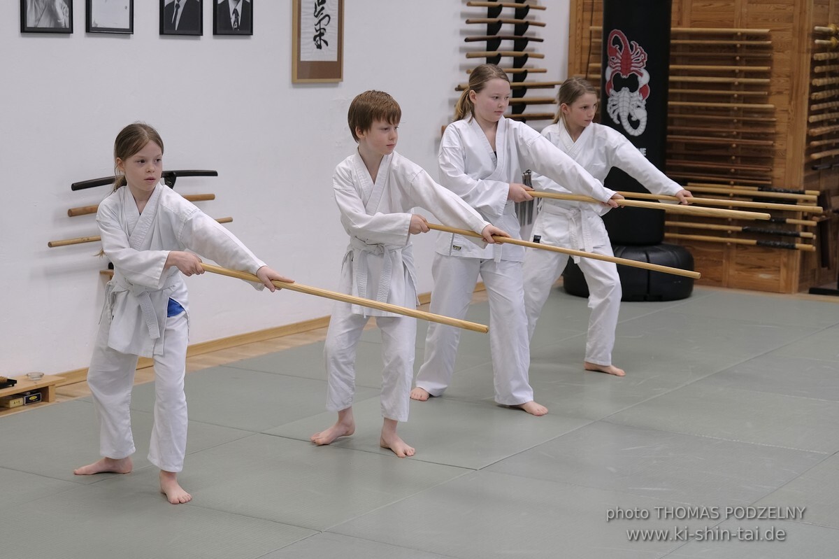 Aikido-Kids Kyû Prüfungen 19.3.2024