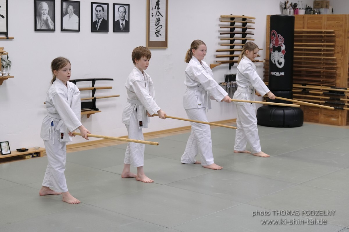 Aikido-Kids Kyû Prüfungen 19.3.2024