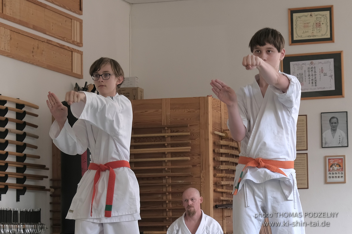 Karate und Kobudo Prüfungen 13.7.2024