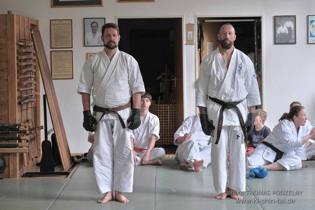 Karate und Kobudo Prüfungen 13.7.2024