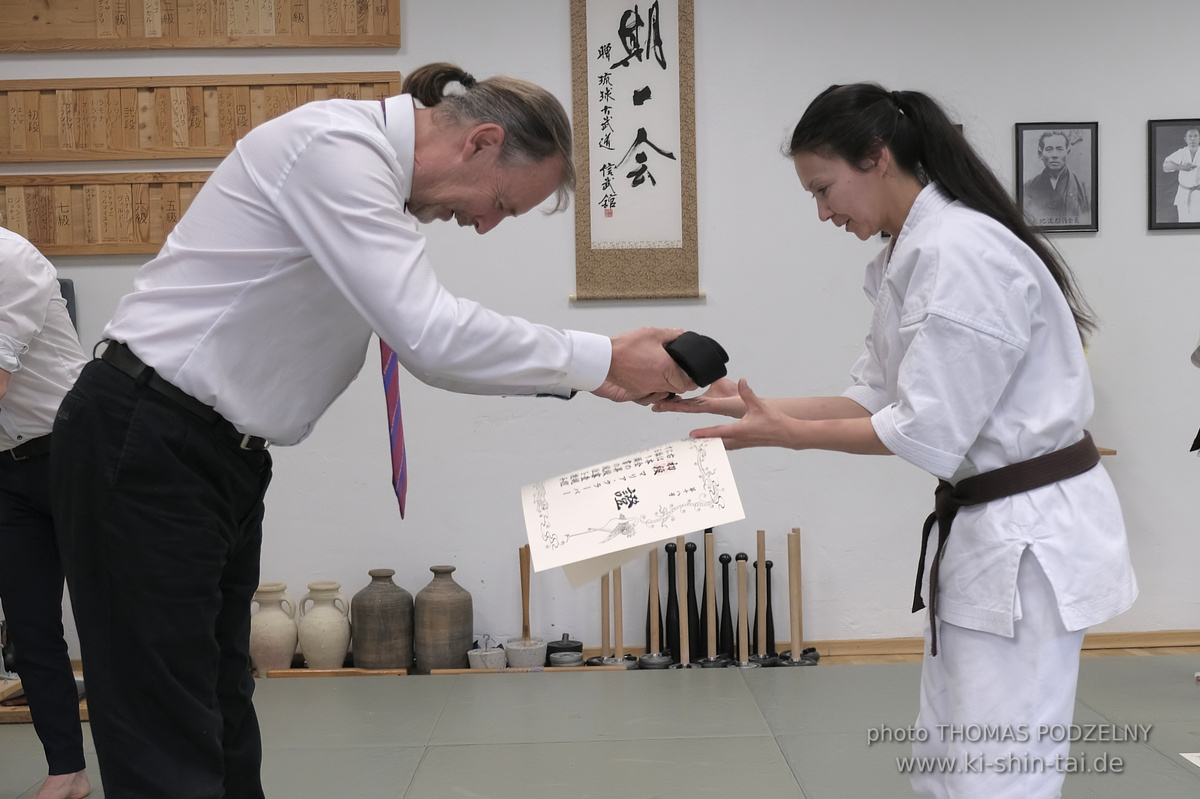 Karate und Kobudo Prüfungen 13.7.2024