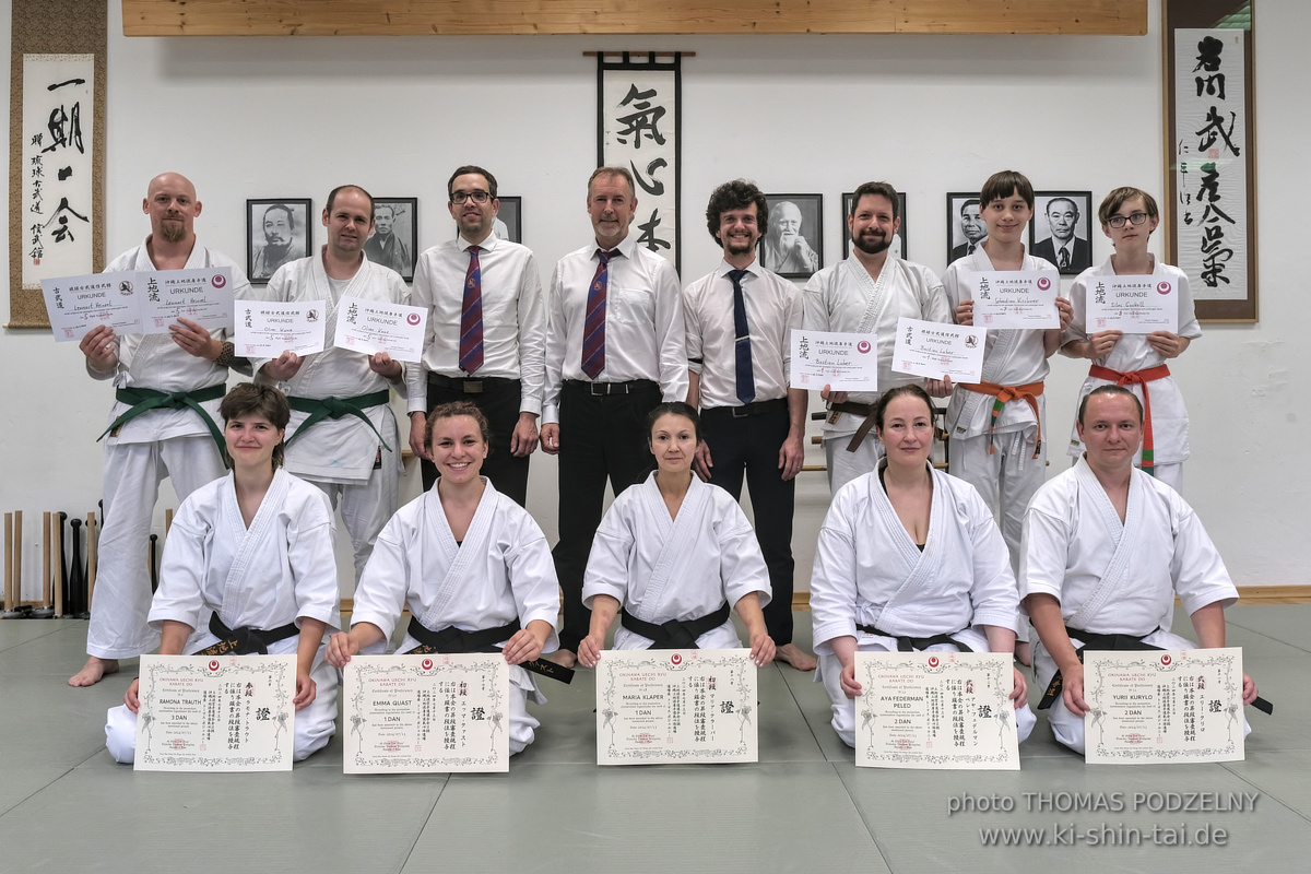 Mehr über den Artikel erfahren Kobudô und Karate Prüfungen 13.7.2024