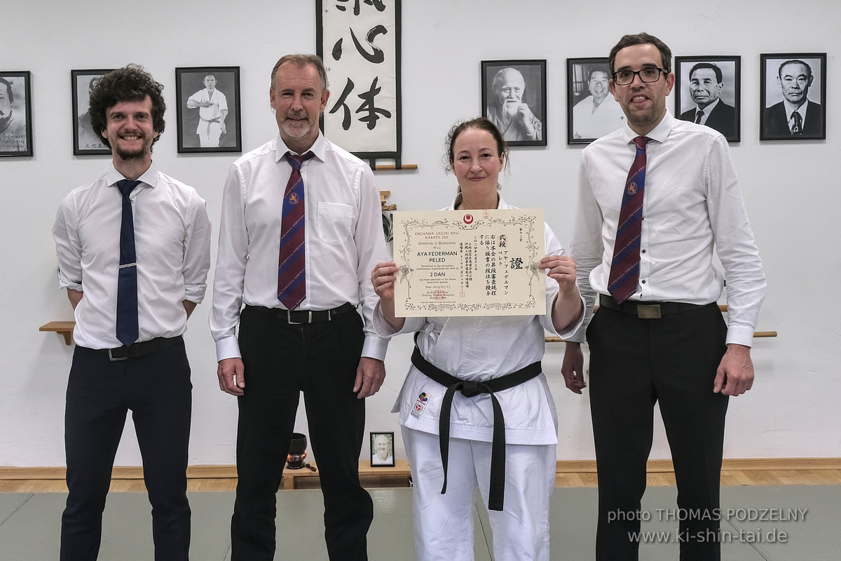 Karate und Kobudo Prüfungen 13.7.2024