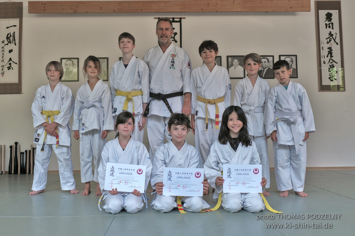 Karate Kids Prüfungen 22.7.2024