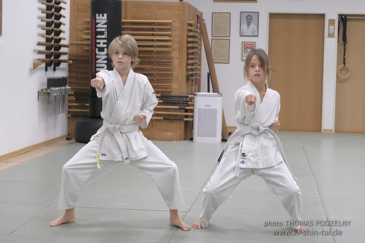 Karate Kids Kyû Prüfungen 29.11.2024