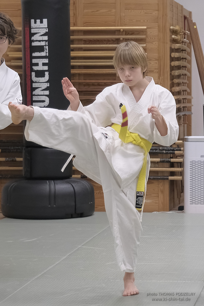 Karate Kids Kyû Prüfungen 29.11.2024