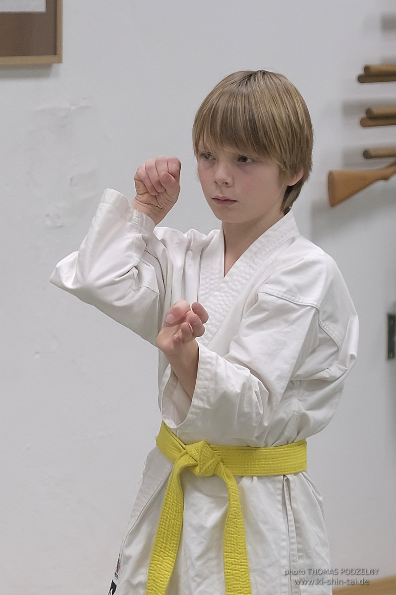 Karate Kids Kyû Prüfungen 29.11.2024