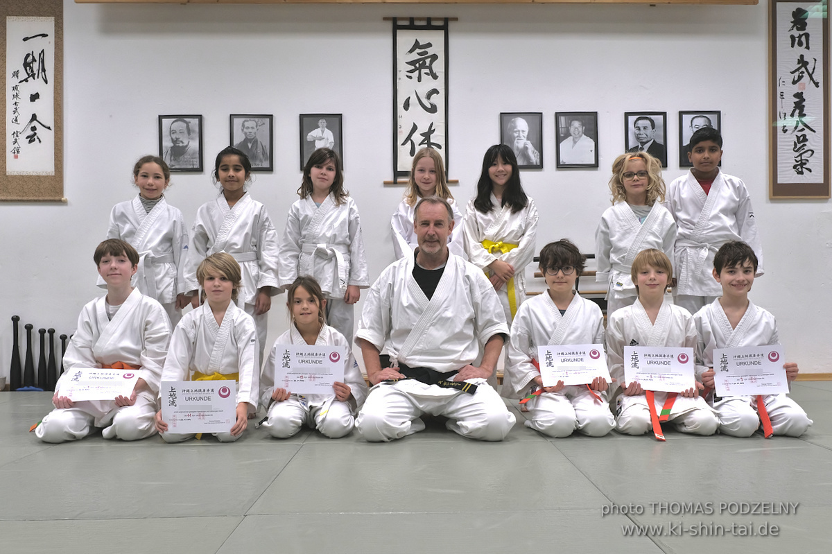 Karate Kids Kyû Prüfungen 29.11.2024