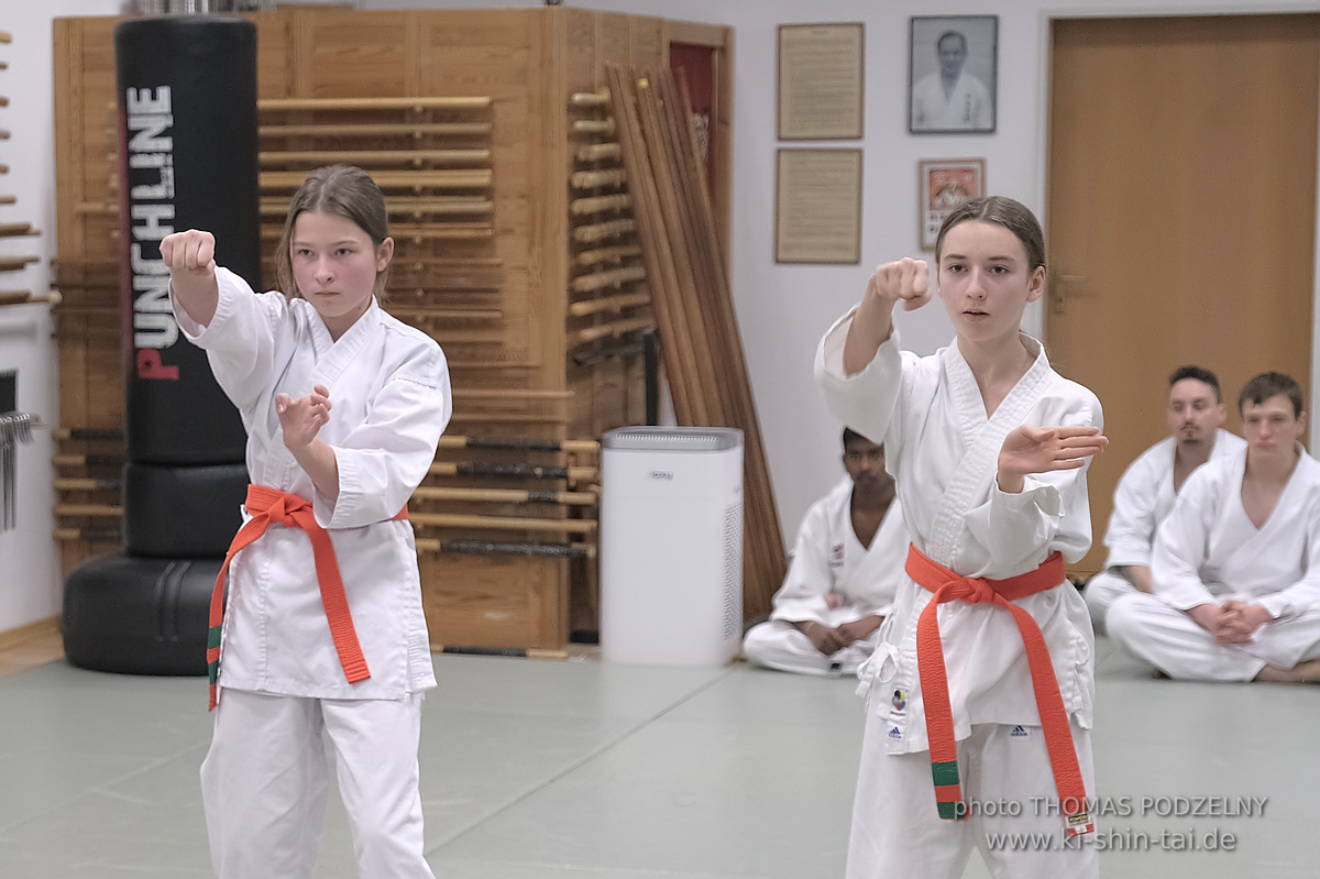 Karate und Kobudô Kyû und Dan Prüfungen 14.12.2024