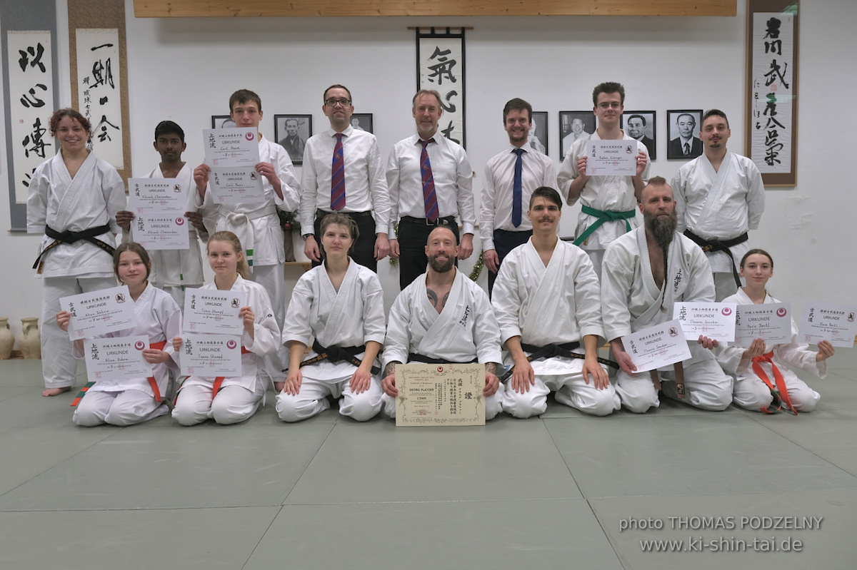 Karate und Kobudô Kyû und Dan Prüfungen 14.12.2024