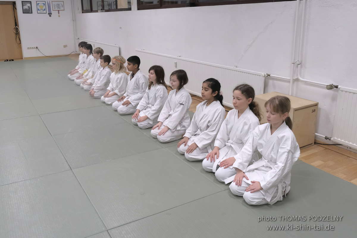 Karate Kids Kyû Prüfungen am 31.1.2025