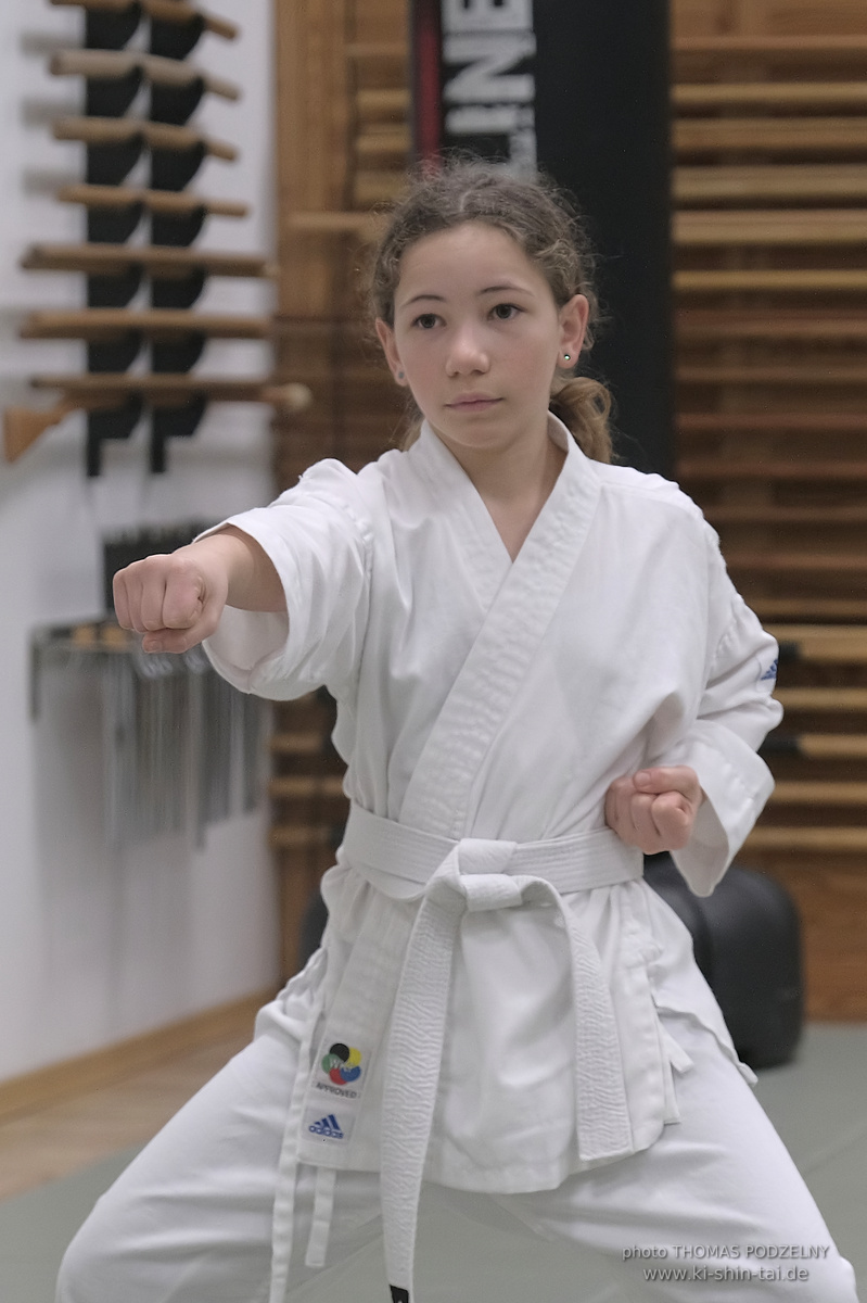 Karate Kids Kyû Prüfungen am 31.1.2025