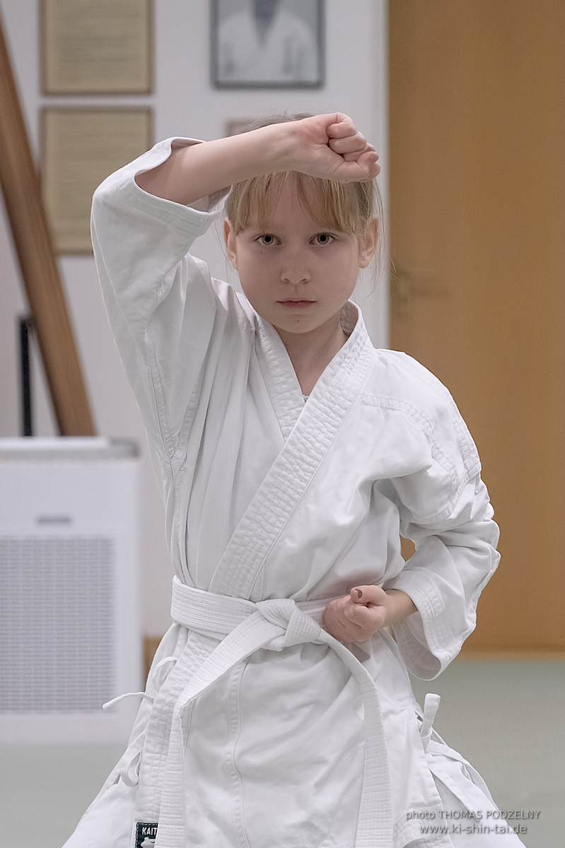 Karate Kids Kyû Prüfungen am 31.1.2025