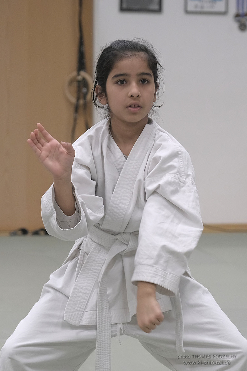 Karate Kids Kyû Prüfungen am 31.1.2025