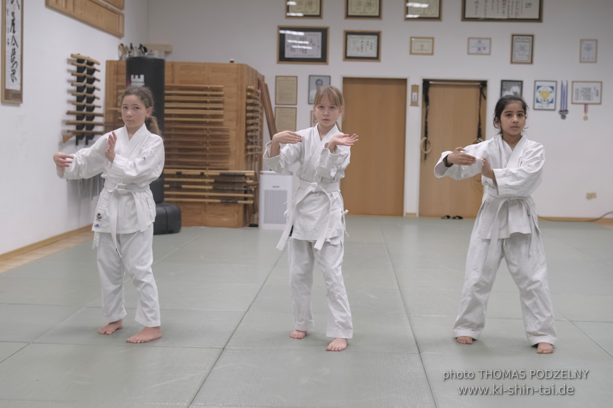 Karate Kids Kyû Prüfungen am 31.1.2025