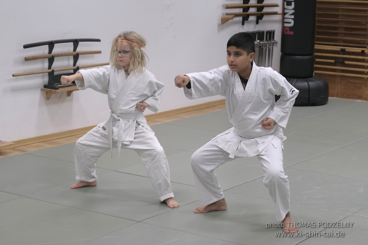 Karate Kids Kyû Prüfungen am 31.1.2025