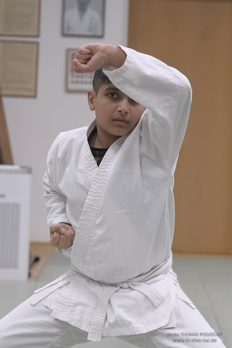 Karate Kids Kyû Prüfungen am 31.1.2025