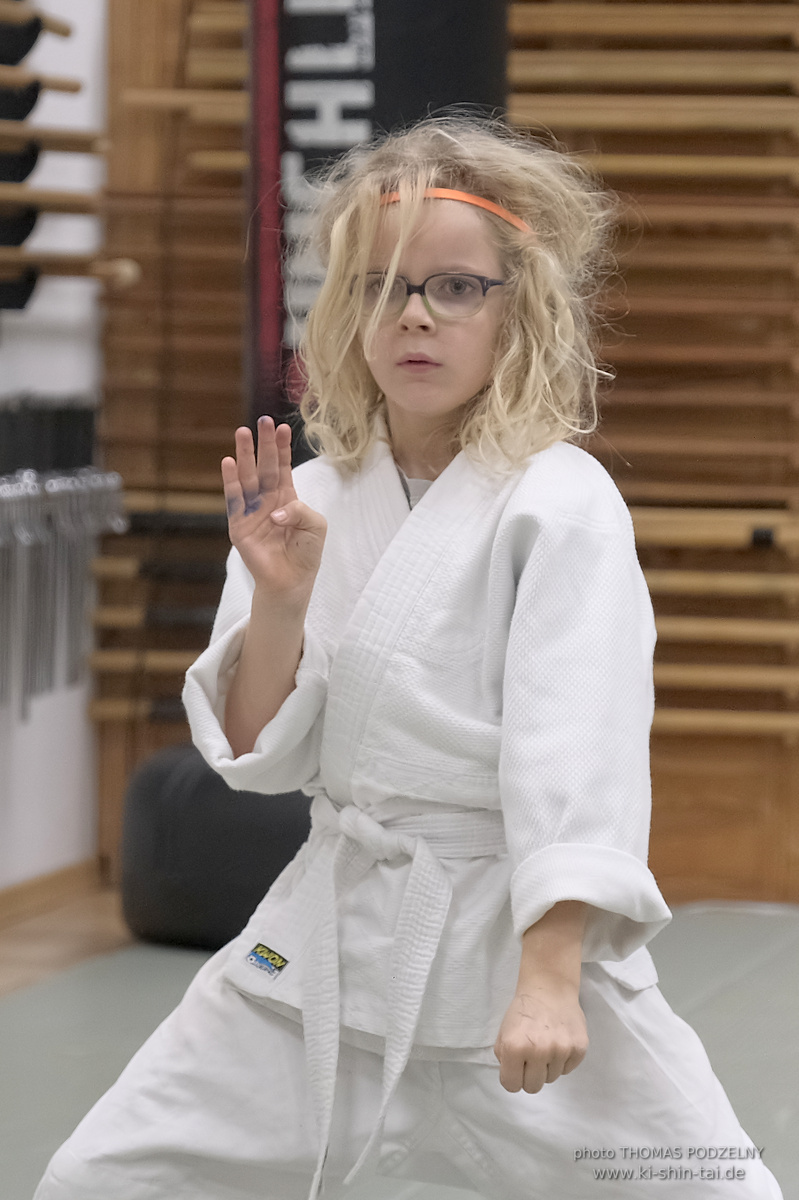 Karate Kids Kyû Prüfungen am 31.1.2025