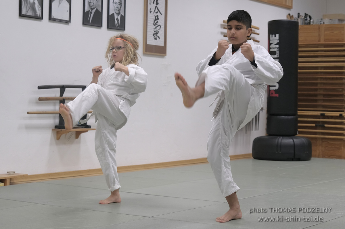 Karate Kids Kyû Prüfungen am 31.1.2025