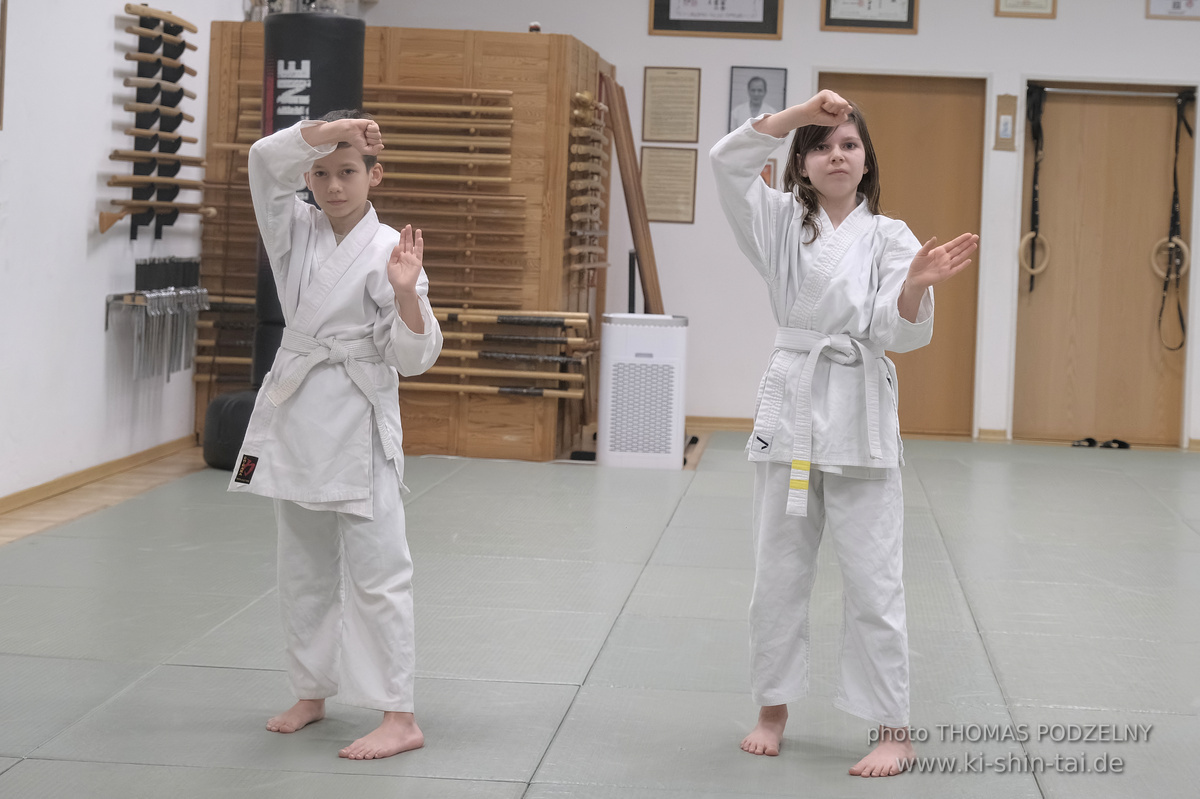 Karate Kids Kyû Prüfungen am 31.1.2025