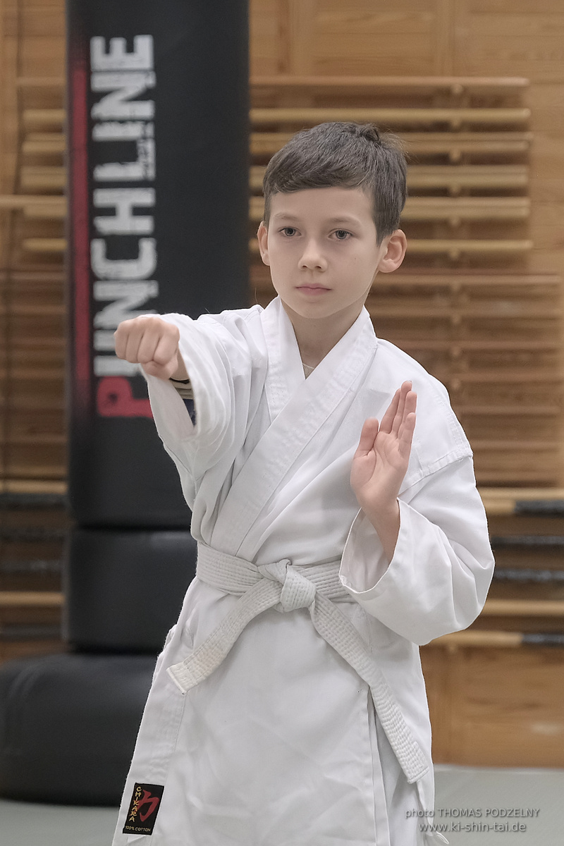 Karate Kids Kyû Prüfungen am 31.1.2025