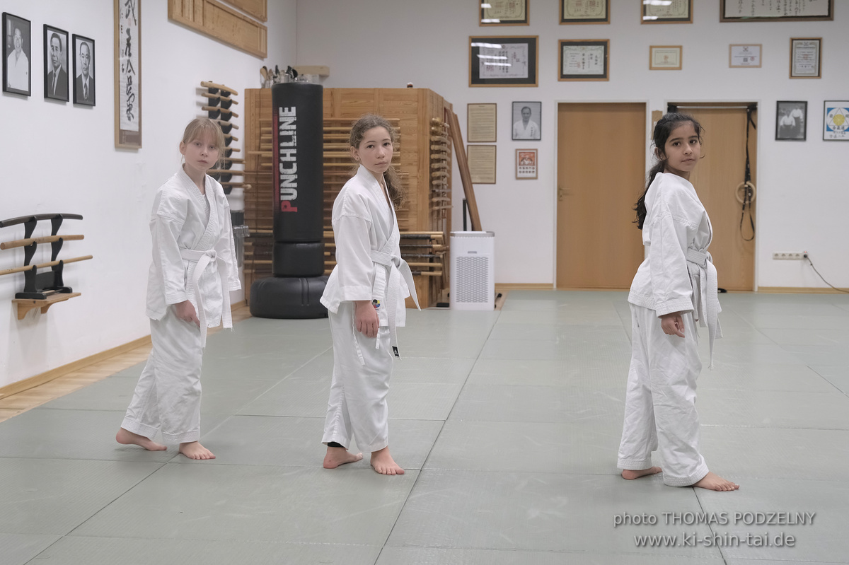 Karate Kids Kyû Prüfungen am 31.1.2025