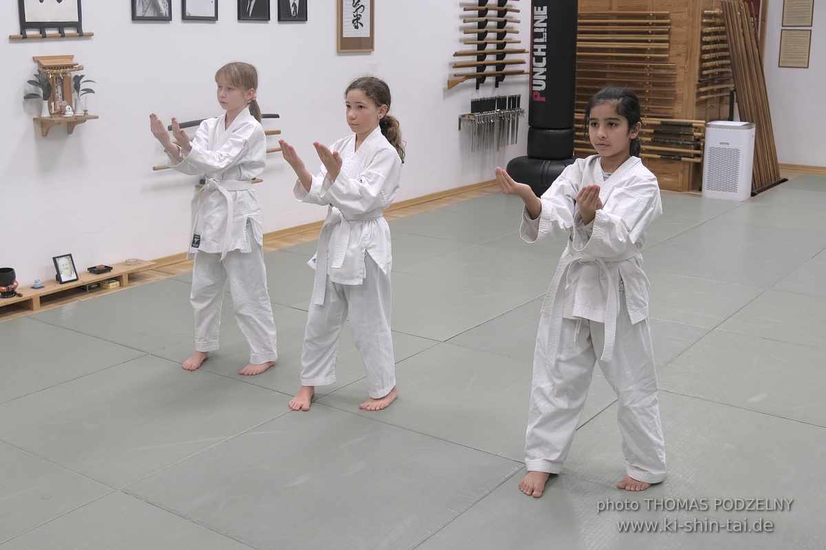 Karate Kids Kyû Prüfungen am 31.1.2025