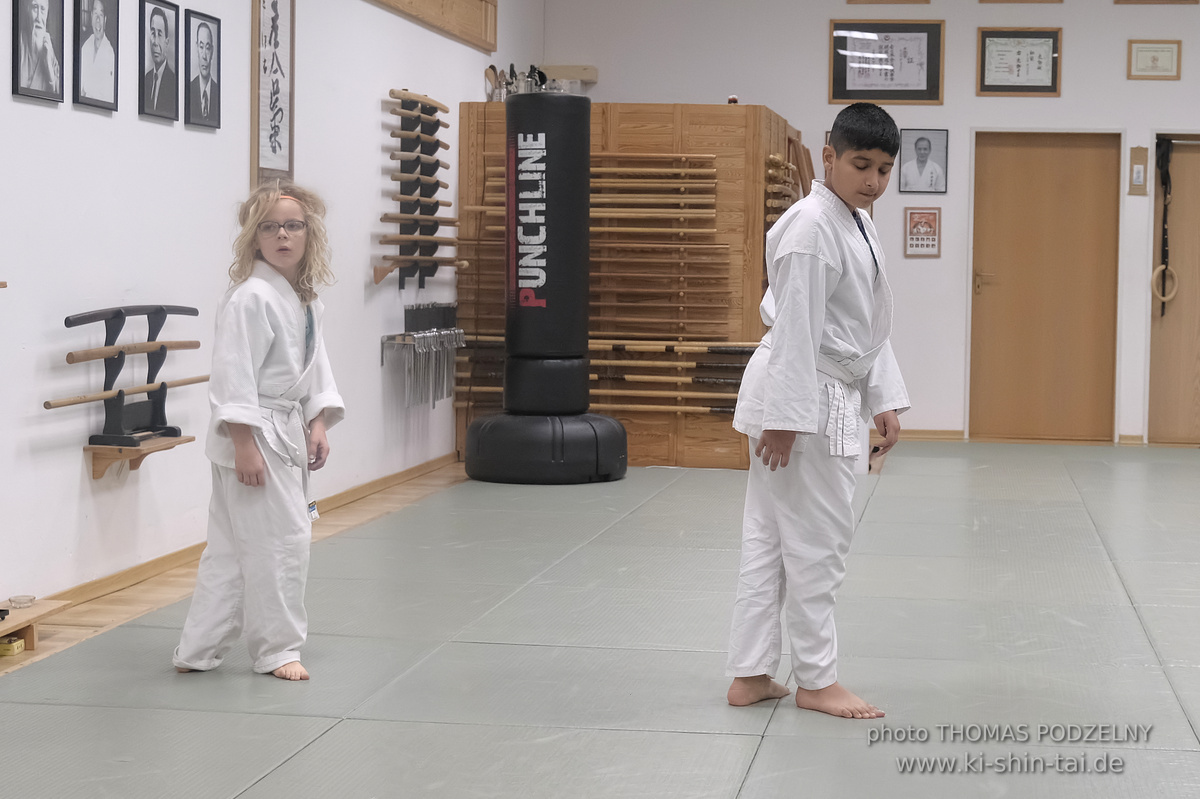 Karate Kids Kyû Prüfungen am 31.1.2025